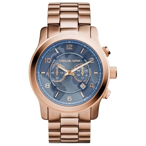 michael kors watches mens rose gold|rose gold mk watch men.